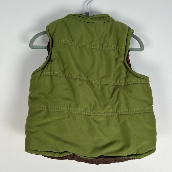 Y2K Disney Tigger "Bug Finder" Green Puffer Vest - Picture 2 of 5